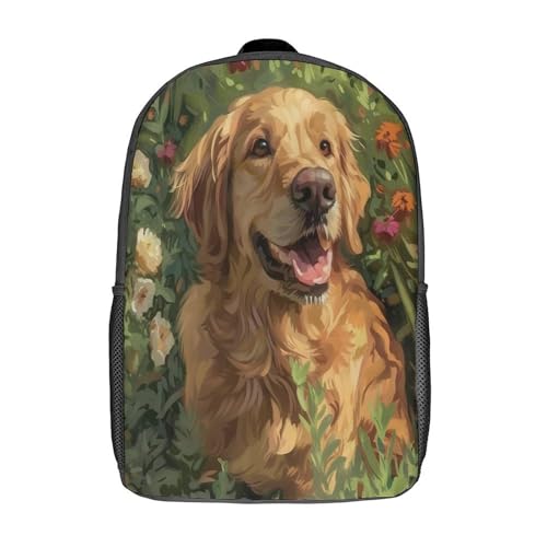 Sac à dos Golden Retriever pour enfant : le compagnon idéal de la maternelle à l'école primaire
