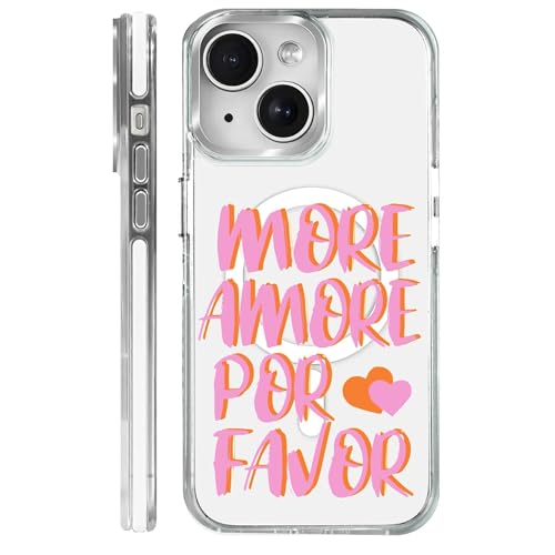 Coque iPhone 14 transparente More Love protection antichoc style élégant