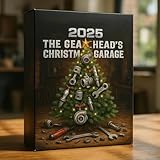 Countdown Calendar 2025 The Gearheads Christmas Garage, 24 Days Countdown Calendar, 2D Acrylic Garage Pendant Set, Automotive Christmas Ornaments For Workshop - Image 6