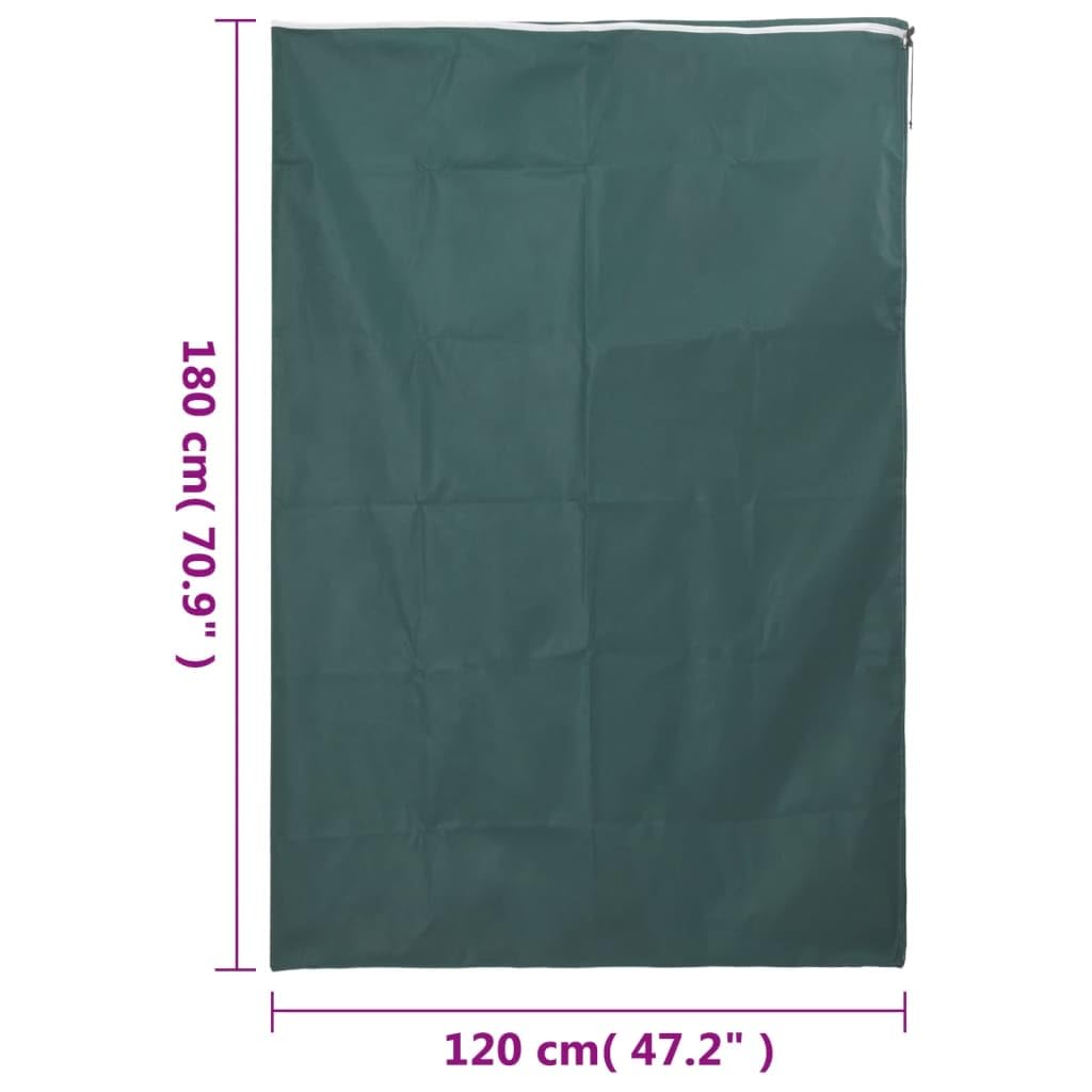 Włóknina zimowa z zamkiem błyskawicznym, 4 sztuki, 70 g/m², osłona na rośliny, włóknina, 1,2 x 1,8 m, ochrona przed zamarzaniem, do ogrodu, szklarni, na balkon, taras, oddychająca, do