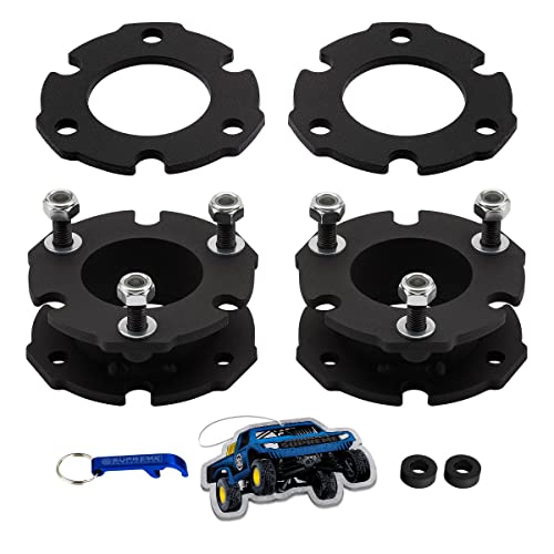 Supreme Suspensions - 3" Front Leveling Kit for 2015-2022 Chevy Colorado and GMC Canyon 2WD 4WD High-Strength Steel Strut Spacer Lift Kit - Can Cooler Included with Purchase