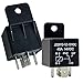 Kalmaegee 5 Pack Relays 12V 40A, 5 Pin Relay Model JD2912-1Z-12VDC 40amp 14VDC, Automotive Switches and Starters Relay for Car, Motorcycle, Boat