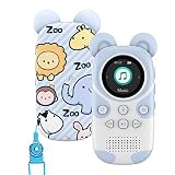 RUIZU MP3 Player Kinder Bluetooth 5.0 16GB mit kopfhörer Lautsprecher Unterstützt UKW-Radio, Wecker, EIN-Tasten-Aufnahme, Stoppuhrfunktion