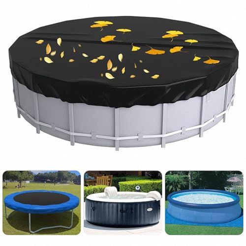 Couverture pour petite piscine et bâche trampoline extérieur