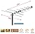 PBD Outdoor Yagi Satellite HD Antenna – Long-Range Digital TV Antenna for Attic, Roof, or RV, Clear OTA Reception in 4K/1080P, All-Metal Design