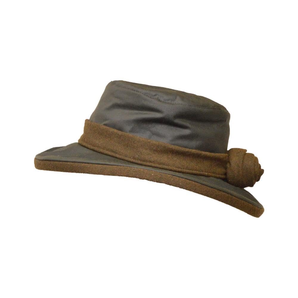 WALKER AND HAWKES - Cappello da Donna in Cera Windsor con Dettaglio Floreale