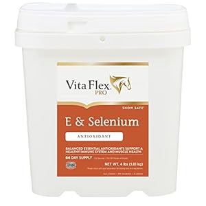 Pro E and Horse Selenium Supplement, Balanced Essential Antioxidants, 4 Pound, 64-Day Supply