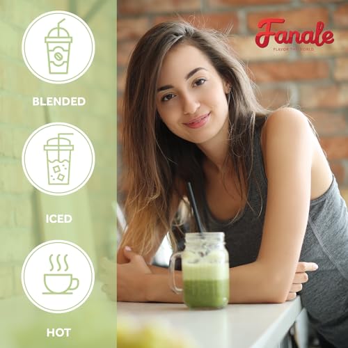 Fanale Premium Thai Green Bubble Tea Flavoring Powder for Boba Tea| Perfect for Baking, Smoothies, Desserts and Drinks | Instant Boba Bubble Tea Powder for Milk Tea - 2.2 Pounds (Pack of 20)