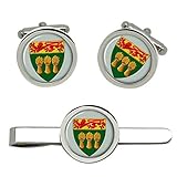 saskatchewan river crossing campground  Giftshop UK Saskatchewan (Kanada) Manschettenknöpfe und Krawatte Clip Set