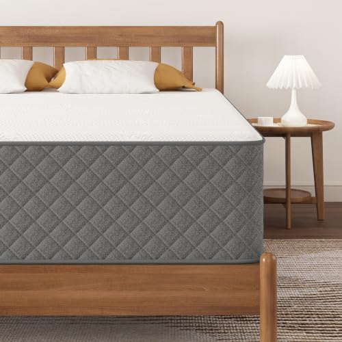 PurrJoys Full Mattress, 12 Inch Cooling-Gel Memory Foam and...