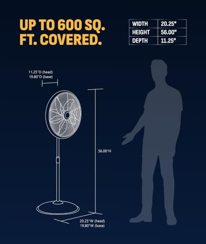 NewAir AF-600 Misting Fan, view 4