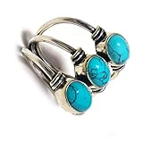 Calidad y comodidad: diseño atractivo hecho a mano con joyas suaves y cómodas y sin bordes afilados. Pulido a mano para que no se deslustre.