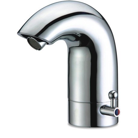 CubetasGastronorm ®- Fricosmos - Grifo monoblock electrónico a pilas con selector de temperatura 135x166 mm. - 460806