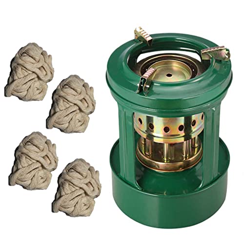 Petroleumofen,petroleumofen für innenräume ,Mini Petroliumheizung,Petroleum Heizung mit 8 Docht zum Heizen,Tragbarer Petroleumheizer Nimmt Keinen Platz Weg,Type168+3wicks Cover