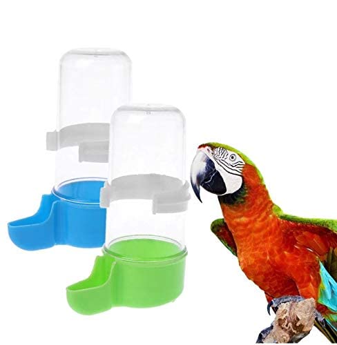 Awraaq Plastic 240ml Bird Feeder Automatic Bird Water Feeding Food Container Parrot Drinking Bowl Pet Drink Container (Pack 2) (B09ZYGG4LS) Amazon Price History, Amazon Price Tracker