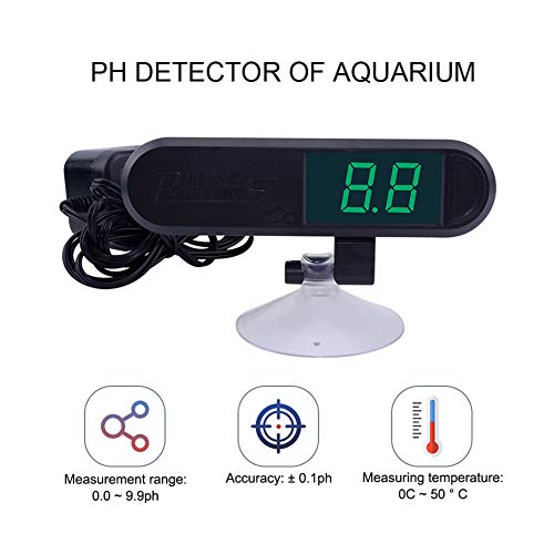 PH Meter Water Quality Tester, with a Large LCD Displays, for Aquarium, Swimming Pool, Drinking Water