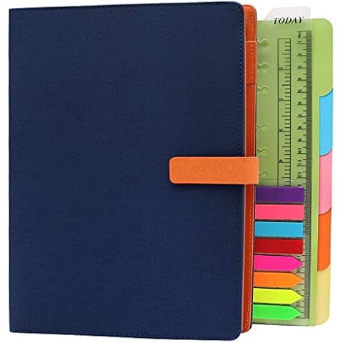 Cuaderno Rellenable B5 con Ranuras para Tarjetas Cover
