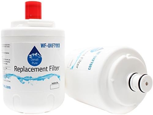 2-Pack Replacement for MSD2756GEW Refrigerator Water Filter - Compatible with Maytag UKF7003 Fridge Water Filter Cartridge