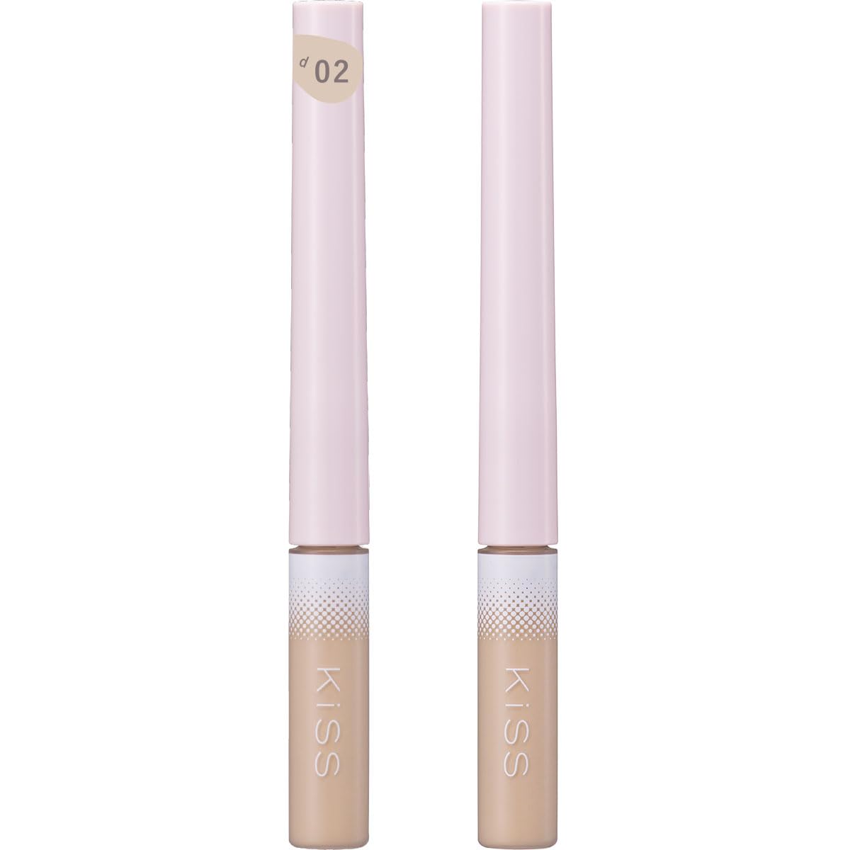 KiSS(キス) スキニーリキッドコンシーラー 02 サンド 3g 極細チップ 高カバー&高密着