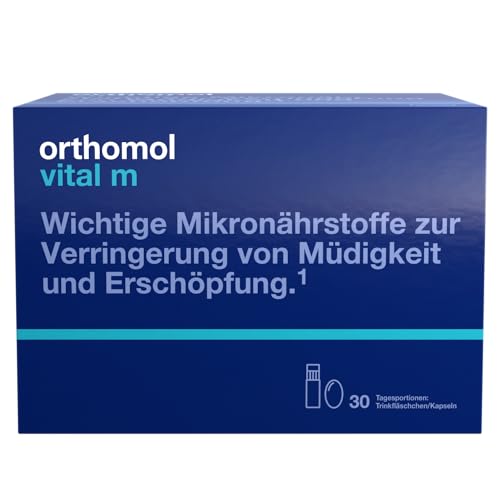 Orthomol Vital m für Männer - bei Müdigkeit - mit B-Vitaminen,...