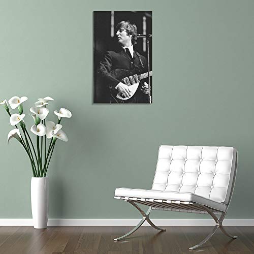 LIULANG Poster décoratif John Lennon The Beatles Guitarra – 60 x 90 cm - Les Beatles, Paul McCartney, John Lennon, RIngo Starr, George Harrison LIULANG Poster décoratif John Lennon The Beatles Guitarra - 60 x 90 cm – Image 6