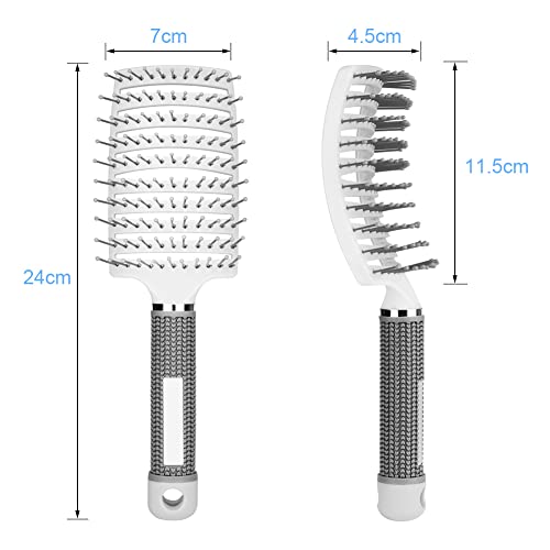 AOOWU Spazzole Capelli Curva, Spazzola per Capelli...