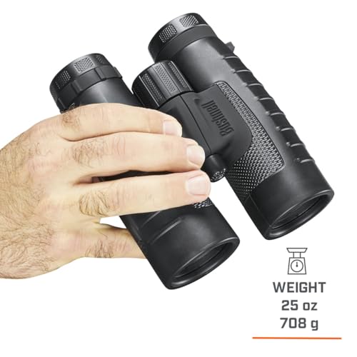Binoculares Bushnell Trophy XLT 10x42mm Impermeables Negros miniatura 4