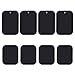 Uuustar Metal Plates for Magnetic Mount, 8PACK Metal Plates with Full Adhesive for Magnetic Car Mount Phone Holder