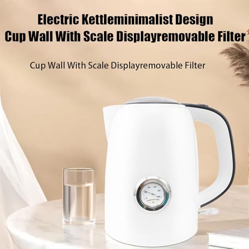 Bouilloire électrique anti-surchauffe avec arrêt automatique 1.7L - 3