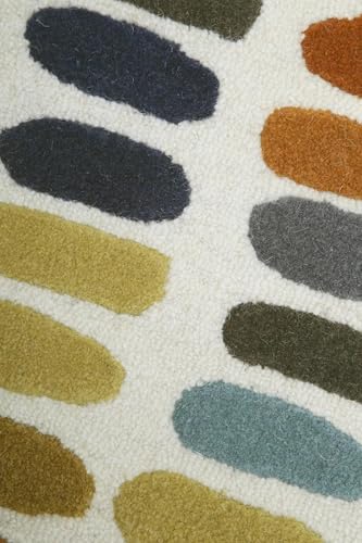 Tapete Capsule Area Rug 5'x8' en Lana Hecho a Mano miniatura 3