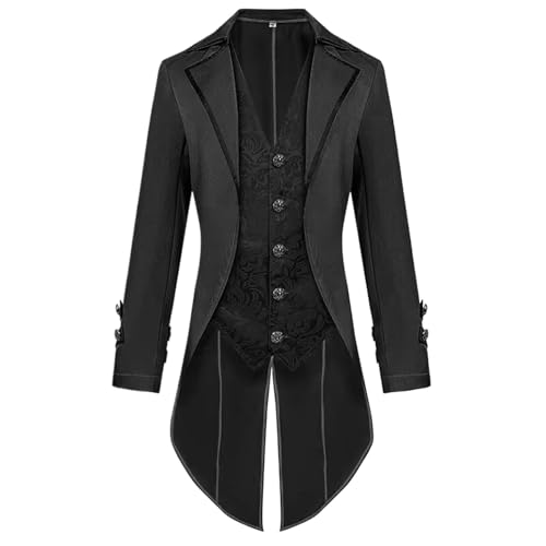 Veste médiévale steampunk pour costume homme violet coupe ajustée confortable