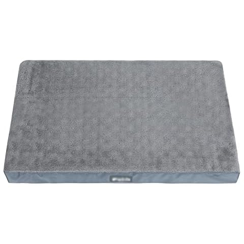 Premium Calming Mattress Cushion Egg Crate Memory Foam Pet Couch Beds Large Washable Dog Cage Pad Soft Comfy Pet Sofa Orthopedic Dog Pillow Removable XL Cover