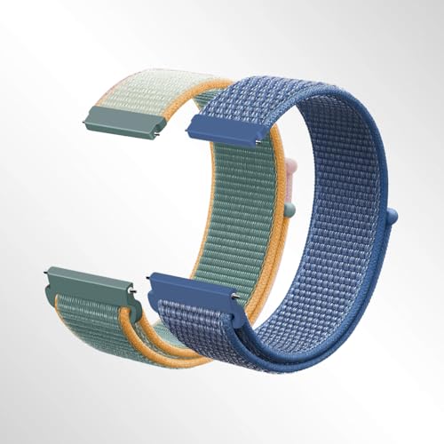 2 Pack de correas para reloj 22 mm ajustables trenzadas miniatura 1