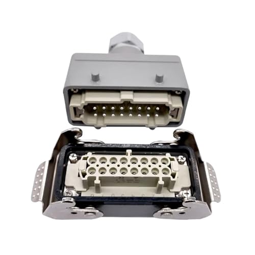 Conector Industrial Rectangular KWOSQLFLG 16 Pines 16A 500V miniatura 6