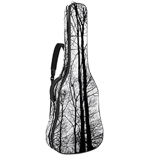 Hondank Beautiful Beach Ocean Sunset Housse de protection rembourrée pour guitare classique acoustique Motif plage… - Les Beatles, Paul McCartney, John Lennon, RIngo Starr, George Harrison