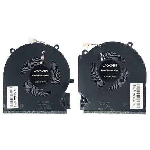Ventilateur HP Victus 16 pour réparer une surchauffe PC portable de jeu références M75725 M75727