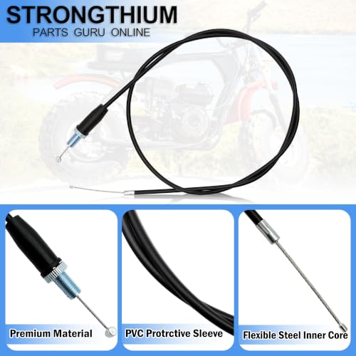 Image of Strongthium 50 inch & 71 inch GX160 GX200 Throttle Cable Set