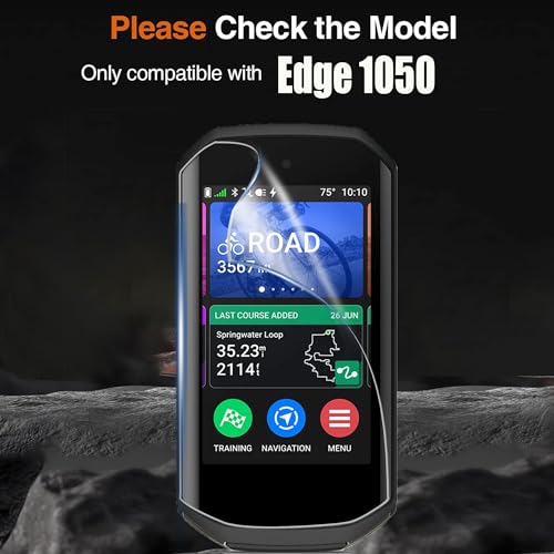Protection écran Garmin Edge 1050 couverture complète anti-rayure - 2