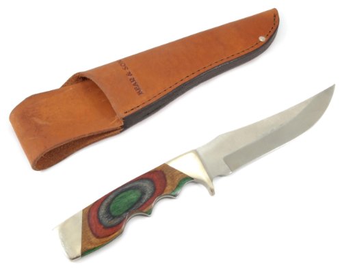 Black Friday - 80% OFF Forney 65061 Bear and Son Cutlery Camo Wood Trophy Hunter Knife with Leather Sheath, 9-1/4-Inch, Camouflage Black Friday - 80% OFF Forney 65061 Bear and Son Cutlery Camo Wood Trophy Hunter Knife with Leather Sheath, 9-1/4-Inch, Camouflage