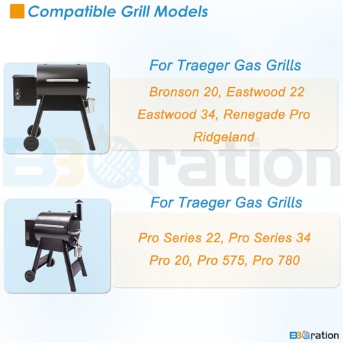 Image of KIT0138 Grill Wheel for Traeger Pro Series 22 & 34, Pro 575 /780