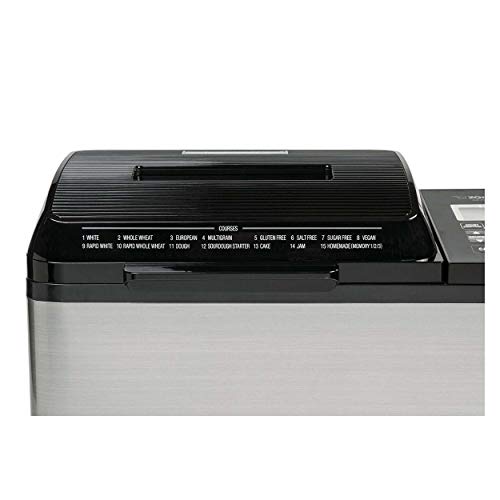 Zojirushi BB-PDC20BA Home Bakery Virtuoso Plus Breadmaker, 2 lb. loaf of bread image 5