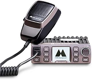 Midland M30 CB Radio Advanced Car Multimedia Multi-band Transceiver, with Bluetooth WA Connection, 6 Programmable keys, Dual Watch, Automatic Switch-On, Internal SWR meter