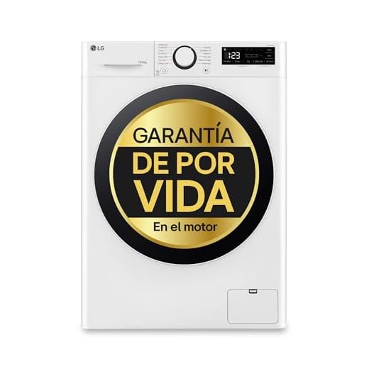 LG F4DR6010A0W - Lavadora Secadora Inteligente, 10/6kg, AI Direct Drive, 1400rpm, Carga Frontal, TurboWash 360º, Un 10% más eficiente que A(lavado) /D(secado), Vapor Steam, Serie 600, Blanco