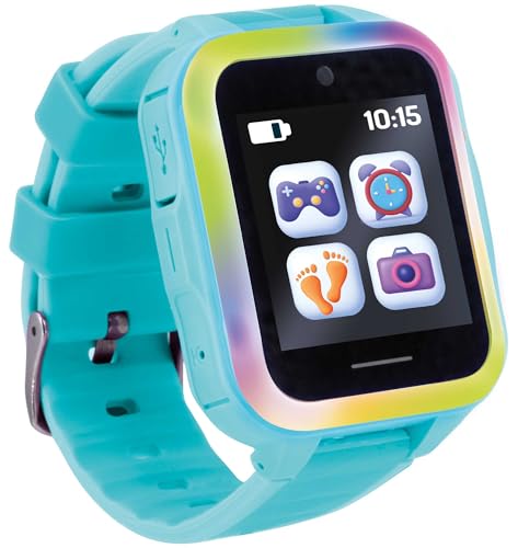 Lisciani - HI TECH EDUCATIF MIO WATCH – Montre Intelligente SmartWatch pour Enfants dès 5 Ans – Avec Double Appareil Photo - 10 Jeux d'Adresse - App...