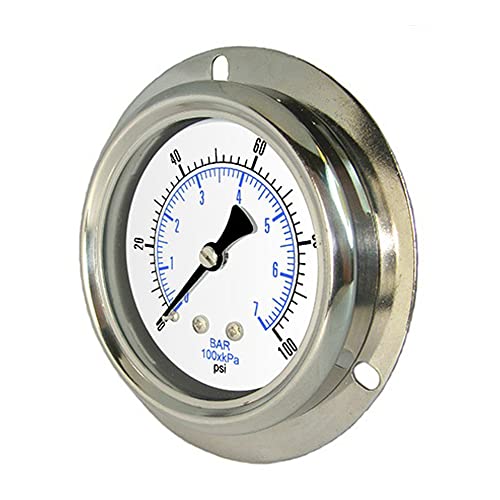 Cadran 0/4000 psi PIC Gauges pour contrôler la pression des pompes