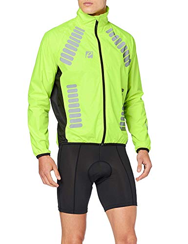 Elite Cycling Project Cyclone 2 Fahrradjacke für Herren, wasserdicht, Grün, XL