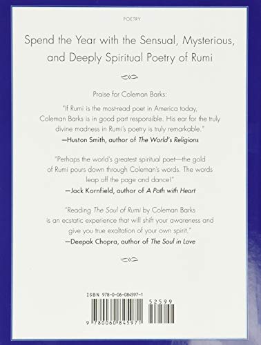 A Year with Rumi: Daily Reflections with the Timeless Poetry of Rumi, Featuring 15 Previously Unpublished Poems for Deepening Connection and Inner Journey - Image 2