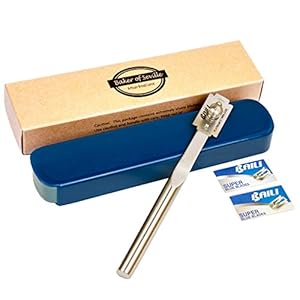 Baker of Seville Bread Lame — Schakel binnen enkele seconden over van rechte of gebogen messen met een gepatenteerd ontwerp voor professionele en serieuze bakkers.