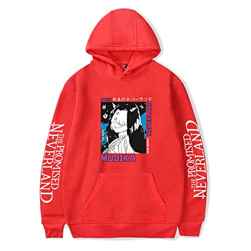 Novo moletom com capuz The Promised Neverland Mujika Cosplay The Promised Neverland manga moletom co