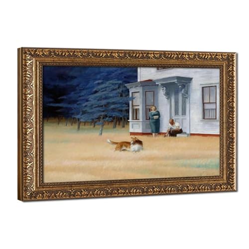 Tableau Cape Cod Evening Edward Hopper pour sublimer votre salon ou bureau 50x75 cm